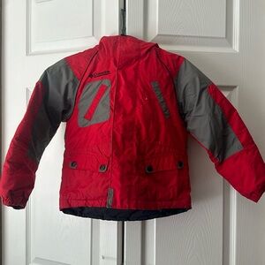 Columbia boys reversible coat